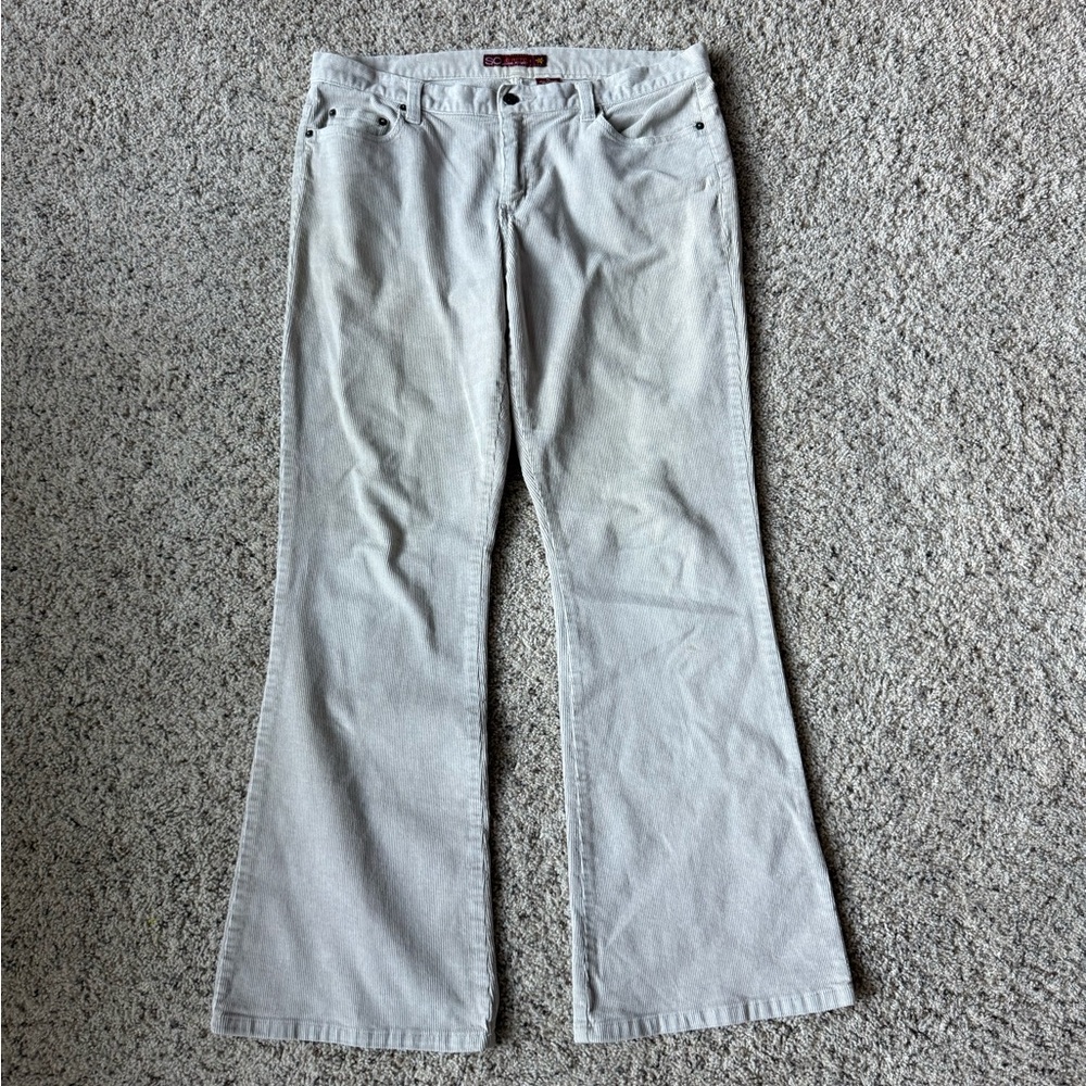 Y2K SO Clothing Corduroy Flare Pants